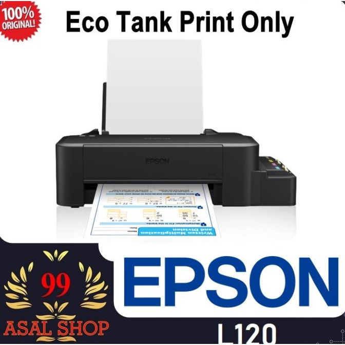 Jual Printer Epson L120 Print Only Cnspek72pk Shopee Indonesia 9589