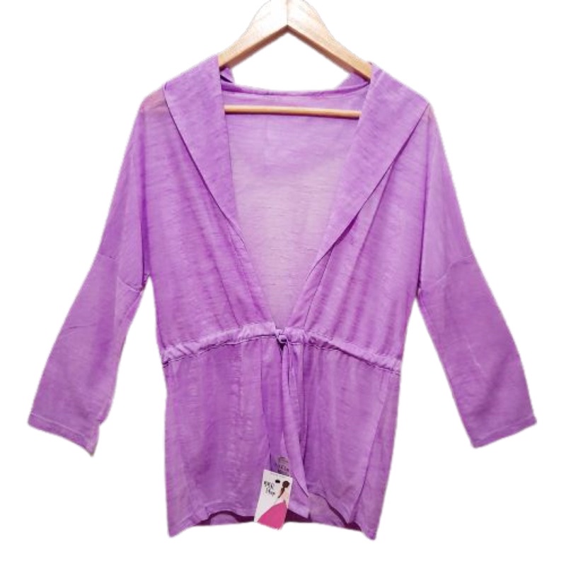 Cardigan Outer Lilac Ungu