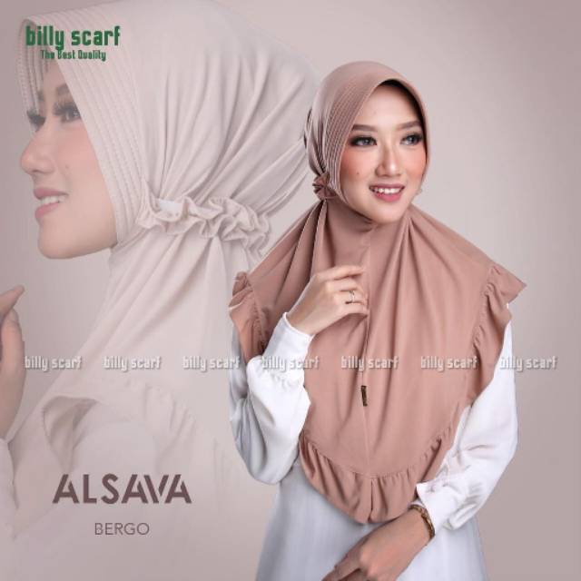 Hijab/Khimar instant Alsava Original Billy Scarf