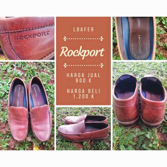 Sepatu Rockport original second murah