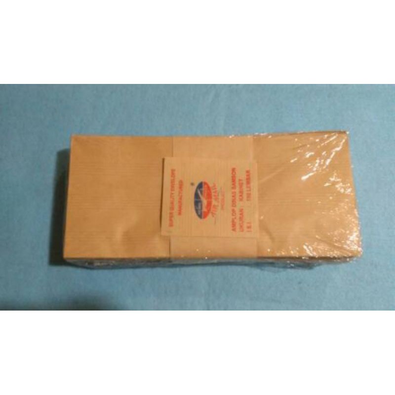

Amplop Kabinet Coklat / Amplop Gaji merk AIRMAIL/ 10 pcs/ 10 Buah