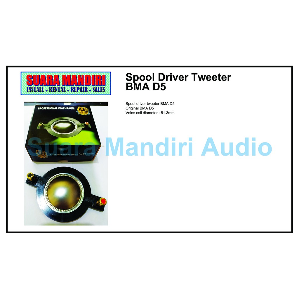 Spul / Spool Tweeter BMA D5