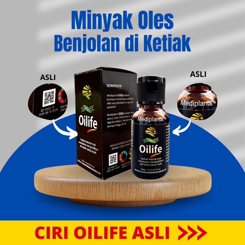 OILIFE Obat Benjolan di Ketiak / Herbal Benjolan di Ketiak