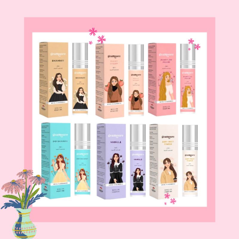 [BPOM] Parfum Geamoore 6ml / Inspired Parfume Roll On / Geamoore Parfum 6ml Roll On