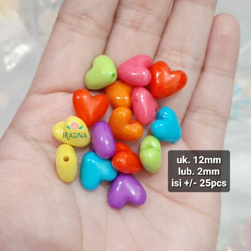 (10gr) Manik Mote Pastel Beads Warna Candy