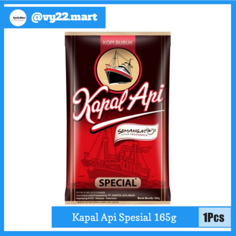 

Kopi Bubuk Kapal Api Special Merah 160gr