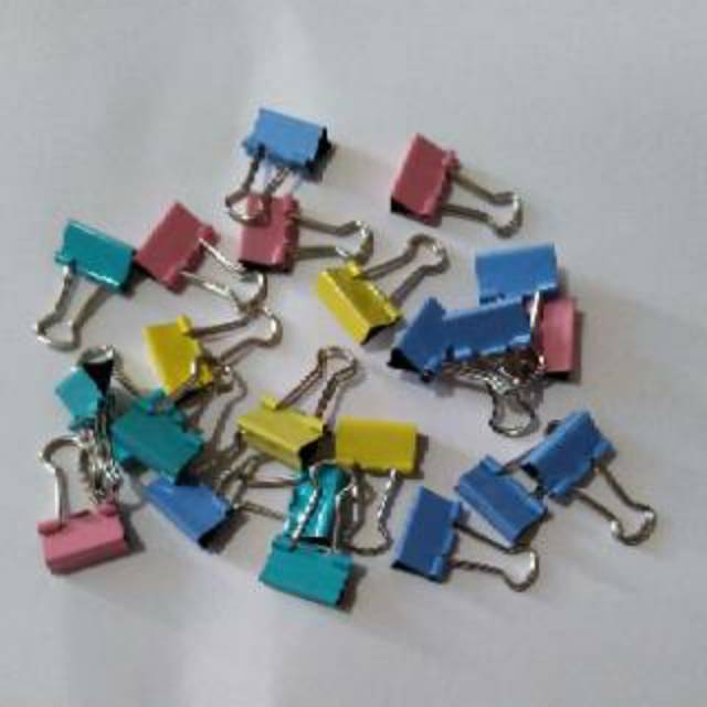 

Binder Clip Warna-warni/ Penjepit Binder Anti Karat