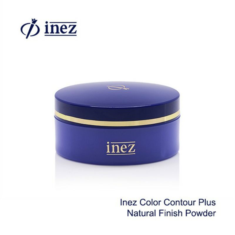 INEZ Color Contour Plus Natural Finish Powder / Bedak Tabur