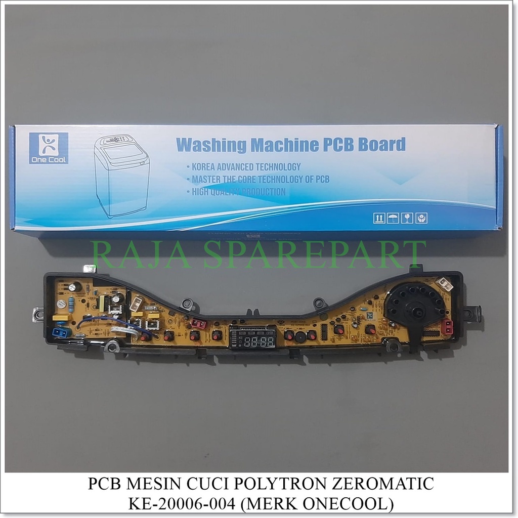 PCB/Panel/Modul Mesin Cuci Polytron KE-020006-00A ( PAW7512 PAW8512 PAW9512 ) Merk OneCool PMC-80