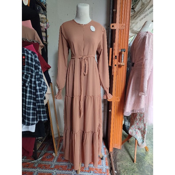 gamis polos mewah