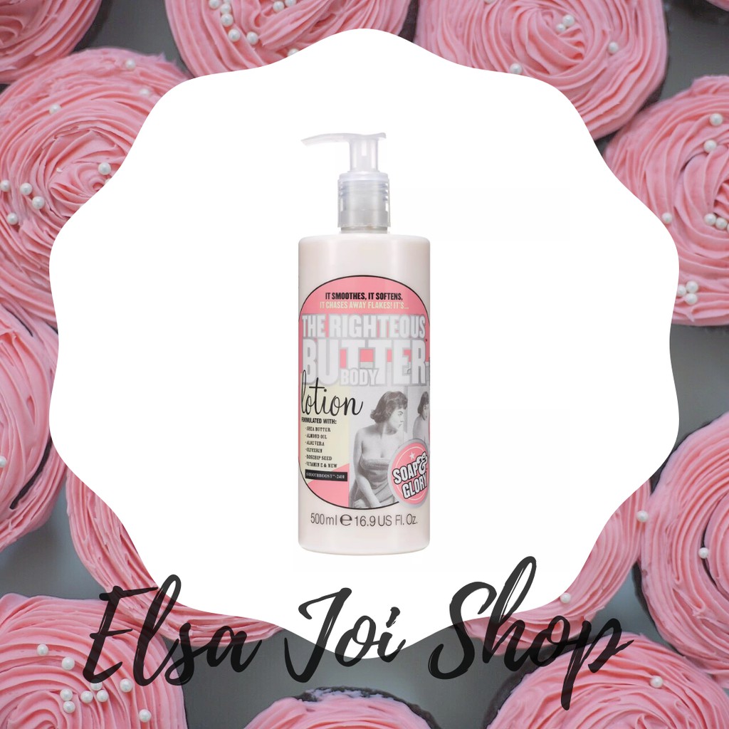 Soap&amp;Glory The Righteous Butter Body Lotion 500ml