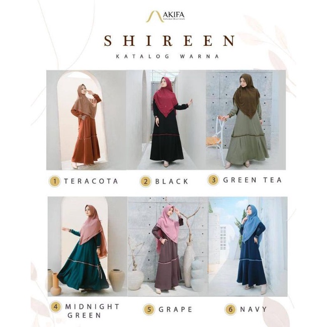 SHIREEN DRESS BY AKIFA