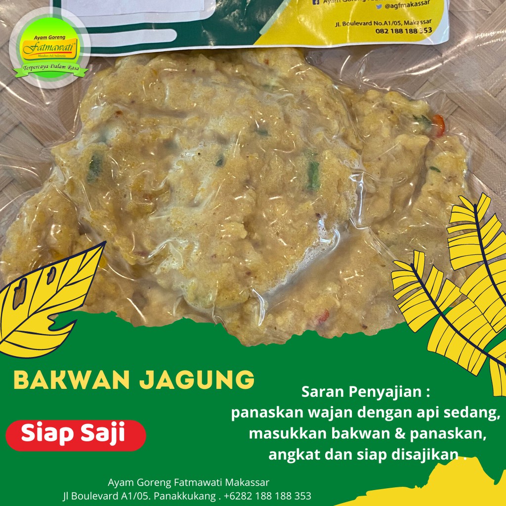 Bakwan Jagung @3pcs Frozen