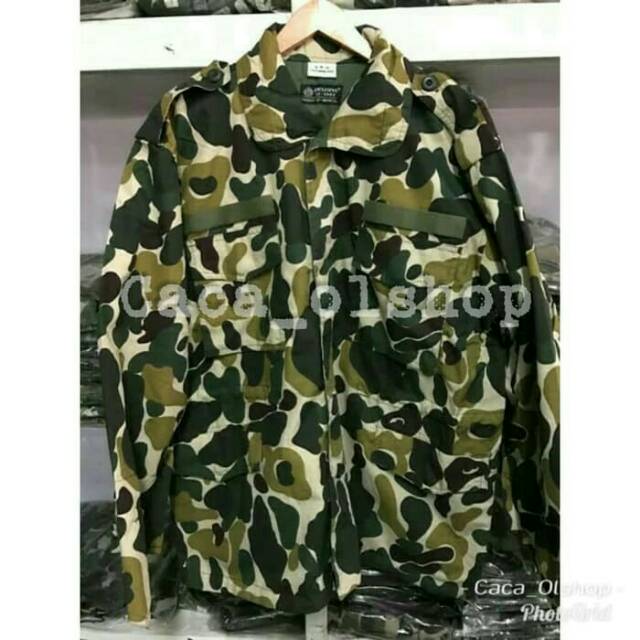 Product terbaik!!!Jaket Loreng Marinir KKO Bolak balik Merk Exclusive Original