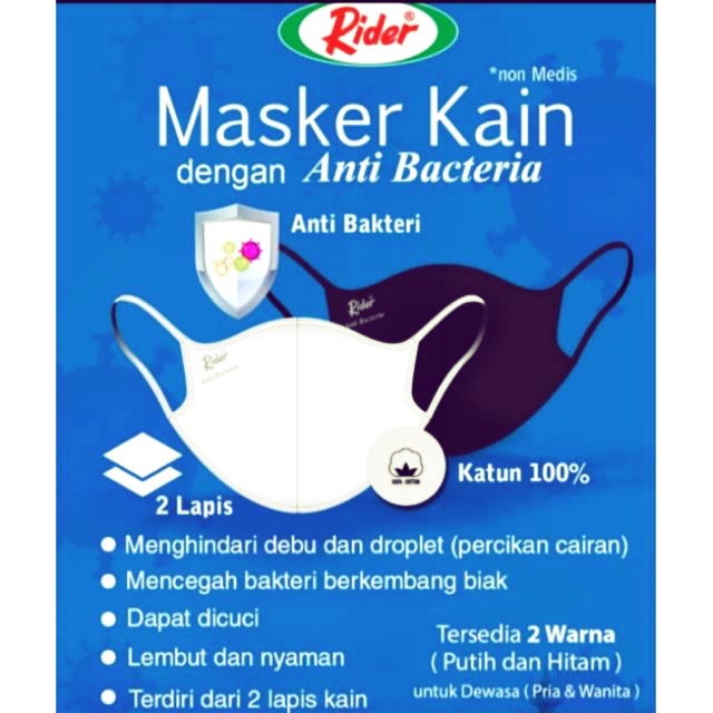 MASKER RIDER DEWASA ORIGINAL 100%