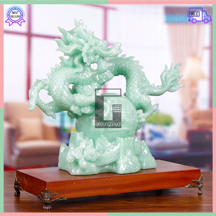 Patung Pajangan Hiasan Hadiah Kado Shio Dewa Naga Air Meja Kayu Kantor Benda Gelang Fengshui Fengsui Feng Shui Rejeki Hoki Keberuntungan Emas Mas Kuningan Batu Giok Resin Cina Rupang Tasbih Buddha Budha Amitabha Statue Necklace Aquarium Mini Kecil Besar