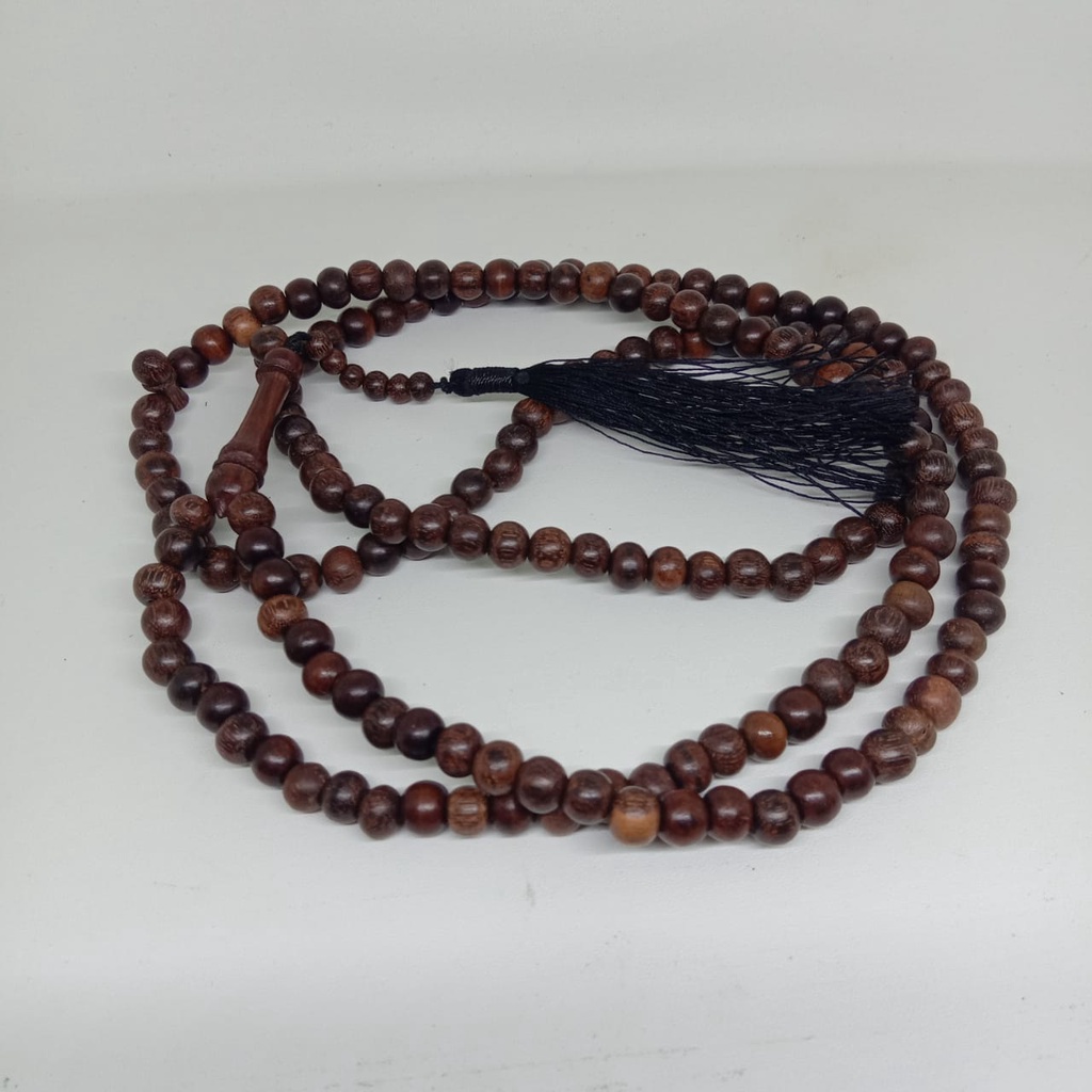 Tasbih Galih Asem QODIRIAH 165 Butir Pembatas Tiap 55