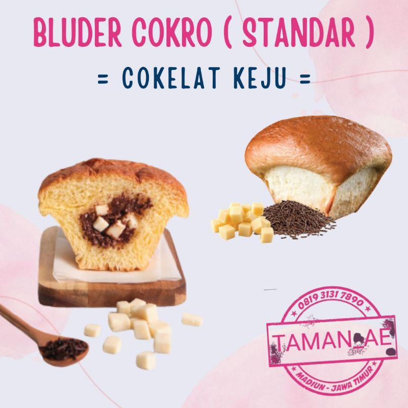 16 Varian Rasa STANDAR Roti Bluder Cokro Madiun-Cokelat Keju