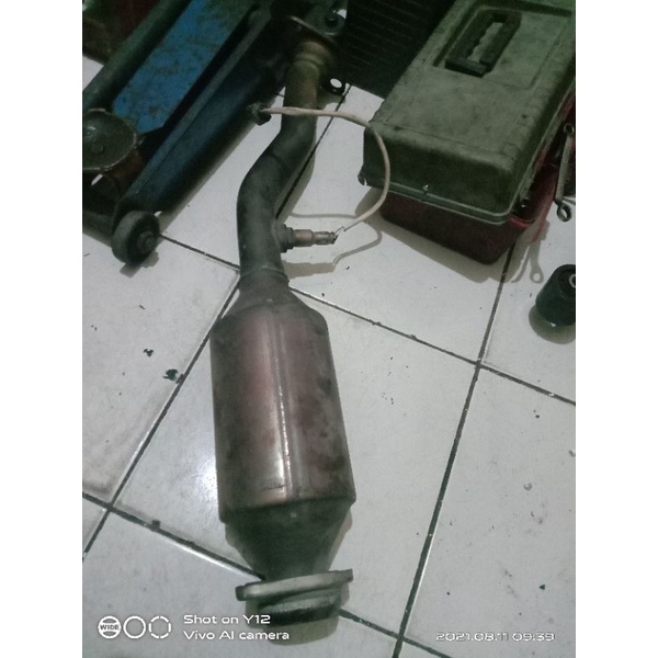 katalis header knalpot nissan march original