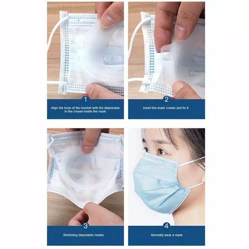 penyangga masker 3D mask bracket sirkulasi udara lancar