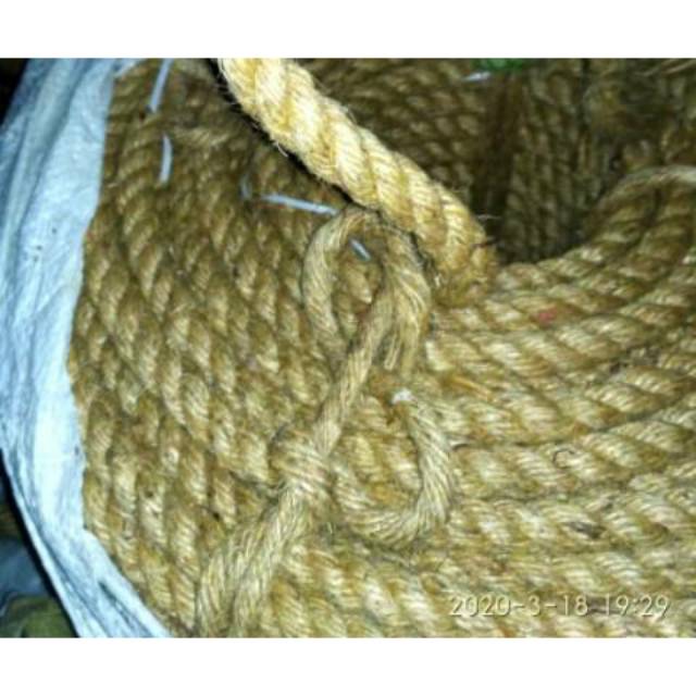 

Tambang atau Tali sisal/Manila/rami 20 mm