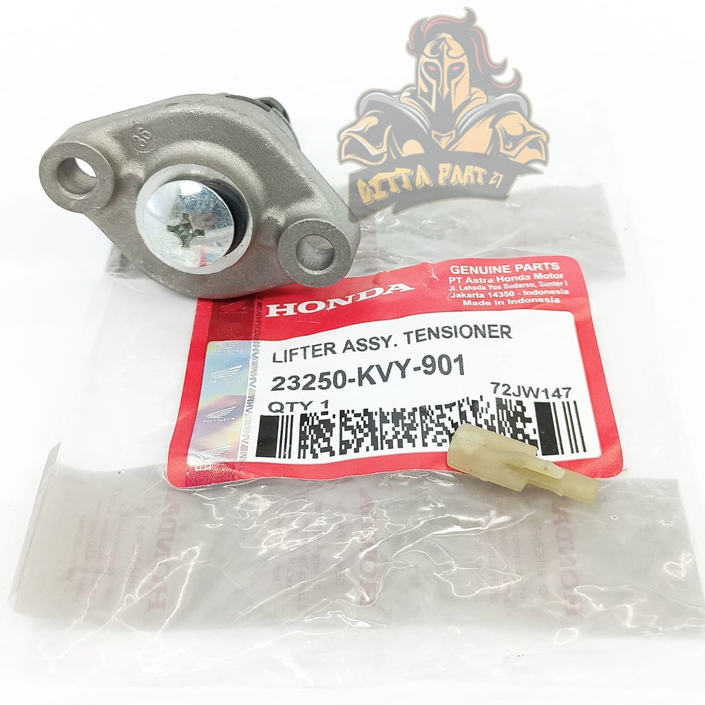 TONJOKAN KETENG OTOMATIS TENSIONER HONDA KUALITAS ASLI ORIGINAL HONDA AHM PRESISI BERFUNGSI DENGAN BAIK AWET DAN DIJAMIN MANTAP BEAT SPACY SCOOPY VARIO 125 VARIO 125 LED VARIO