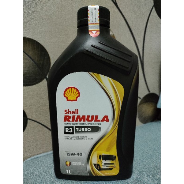 oli shell Rimula R3 Turbo 15W-40