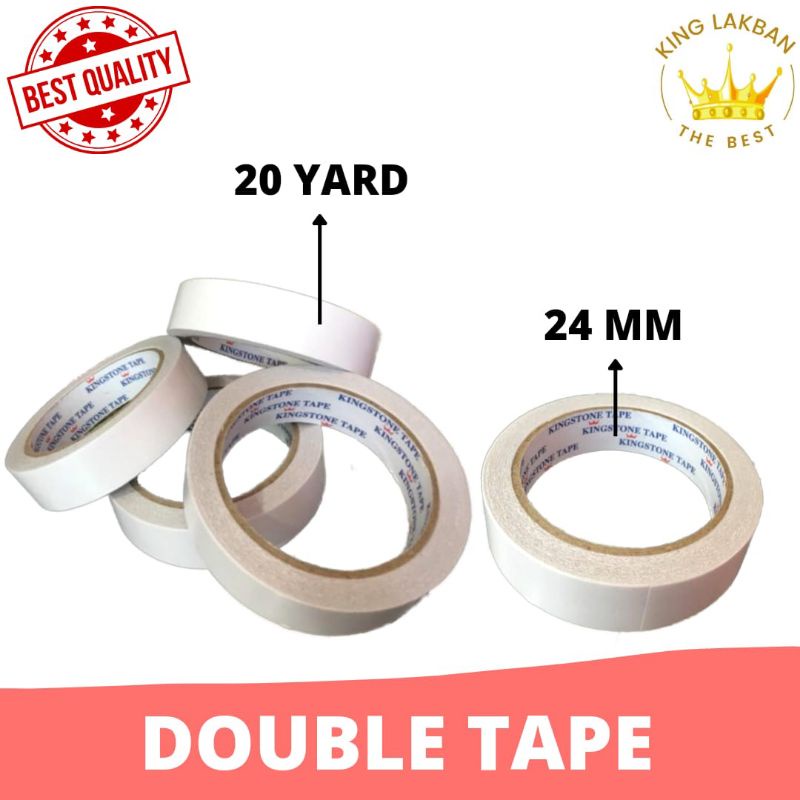 

Double Tape 24 mm 20 yard Double Tape Termurah dan Terlengkap