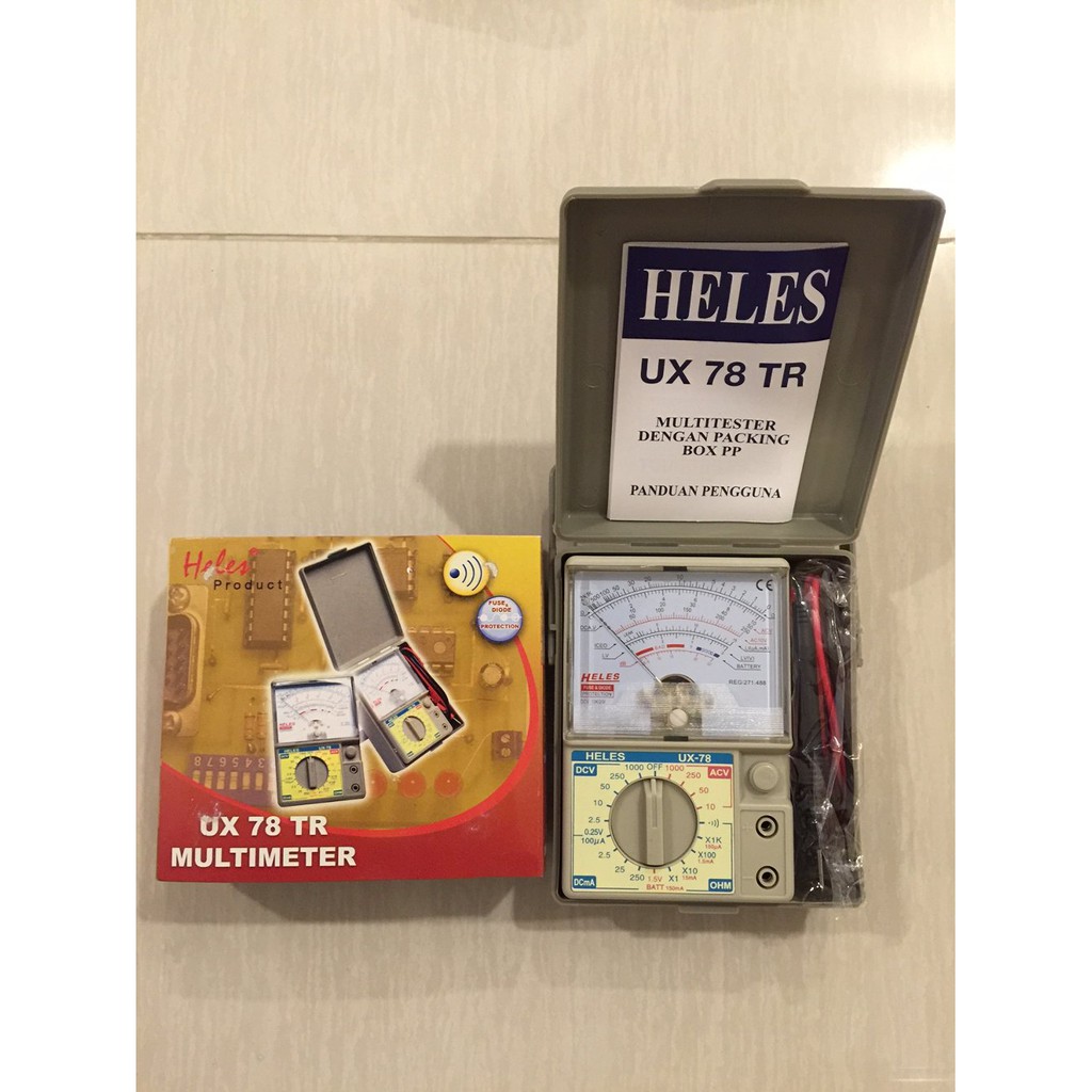 Multimeter Multitester HELES UX 78TR