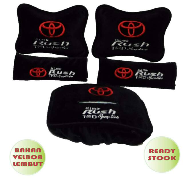 Bantal Mobil All New Rush TRD Sportivo Aksesoris Mobil