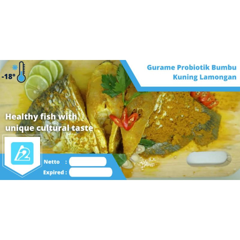 

Ikan Gurame Organik Bumbu Goreng