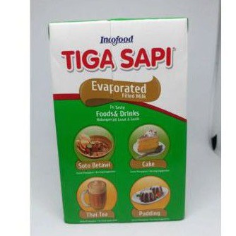 

Indofood Tiga sapi Susu Evaporasi 500gr