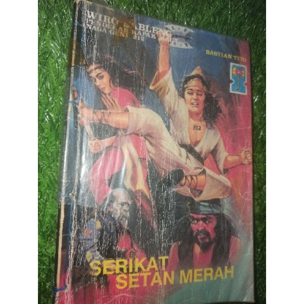 Buku novel dewasa - Bastian Tito - WIRO SABLENG - Serikat Setan Merah (Preloved)