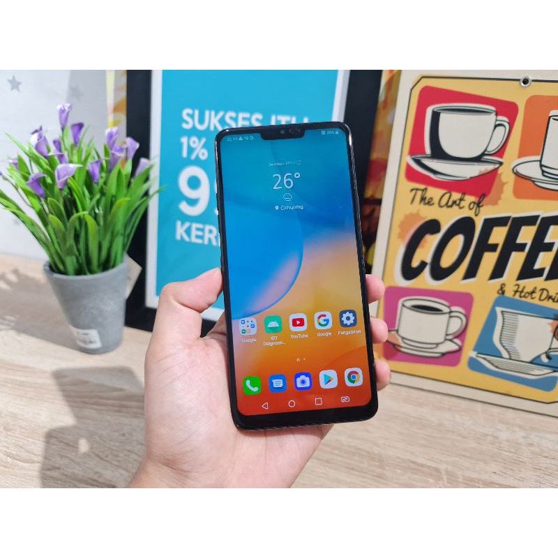 LG G7 THINQ RAM 4/64GB DUALSIM NO MINUS TERMURAH