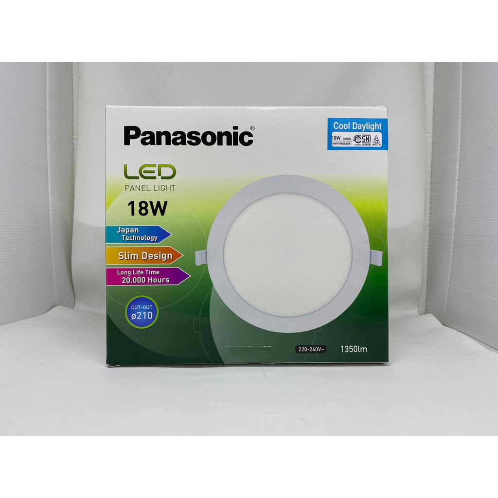 PANASONIC LED PANEL 18 WATT 18W NNP746663031 LAMPU LED PANEL INBOW