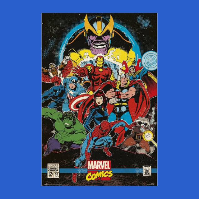 Poster Marvel comics