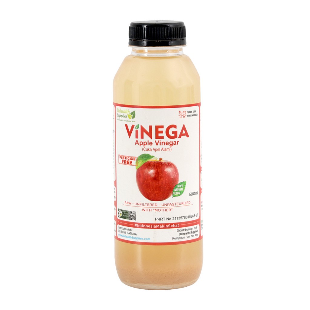 

Dehealth - Vinega Apple Vinegar 500ml