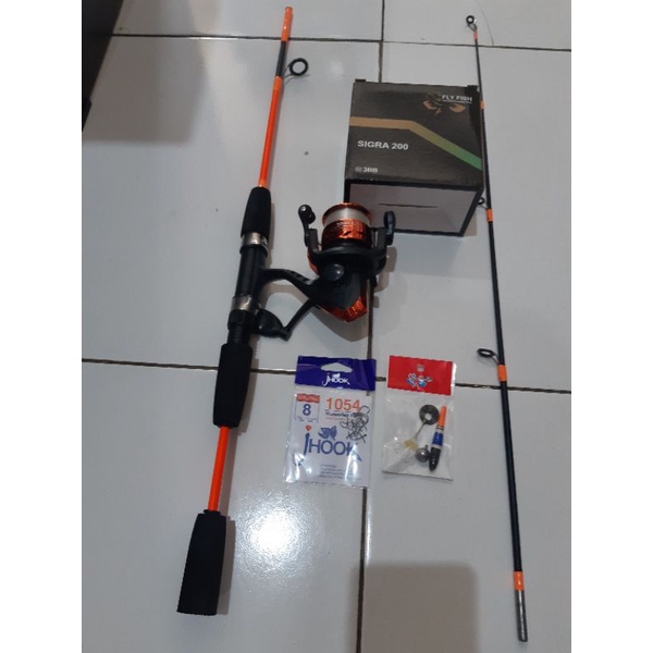 joran set fiber japstyle 135cm