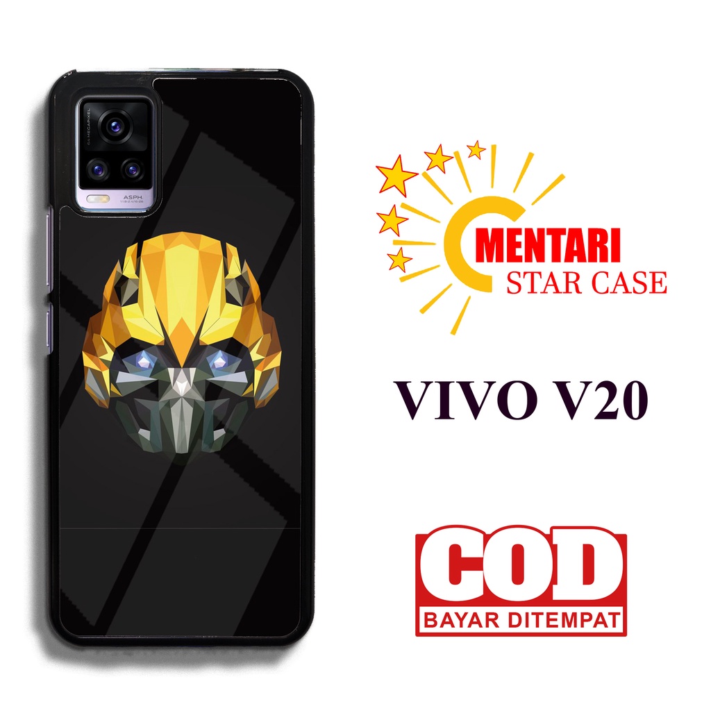 Case VIVO V20 V20SE V21 S1 S1 PRO MOTIF BUMBLEBEE Mentari Casing Casing hp Case hp Motif case Motif 