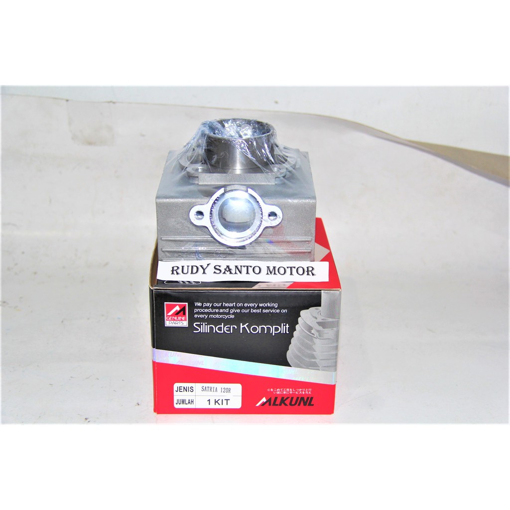 Blok cylinder block seher Boring Piston Kit Assy Satria 2tak Satria2tak 120r Hiu Lumba Milkuni