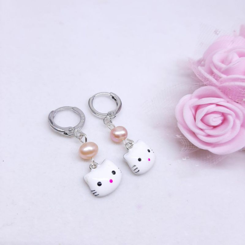 Anting Anak asli Mutiara Lombok