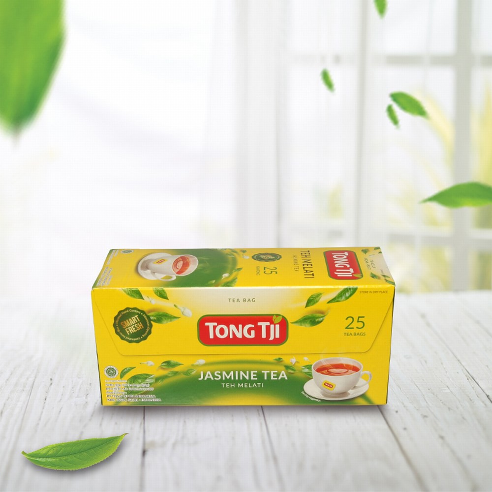 Tong Tji Jasmine Tea non Amplop 25s, Teh Celup per Pack