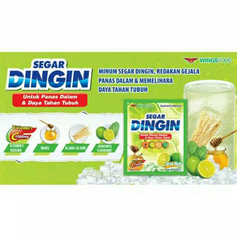 

SEGAR DINGIN RENCENG 12 sachet