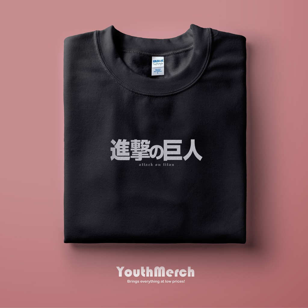 Kaos Anime Attack On Titan - Anime Merch | Unisex | Baju Attack On Titan | Attack On Titan Tees