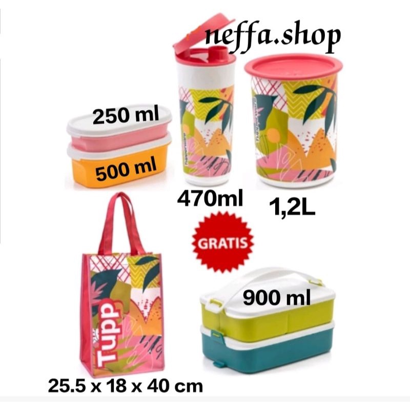 T-Bestie set tupperware ori