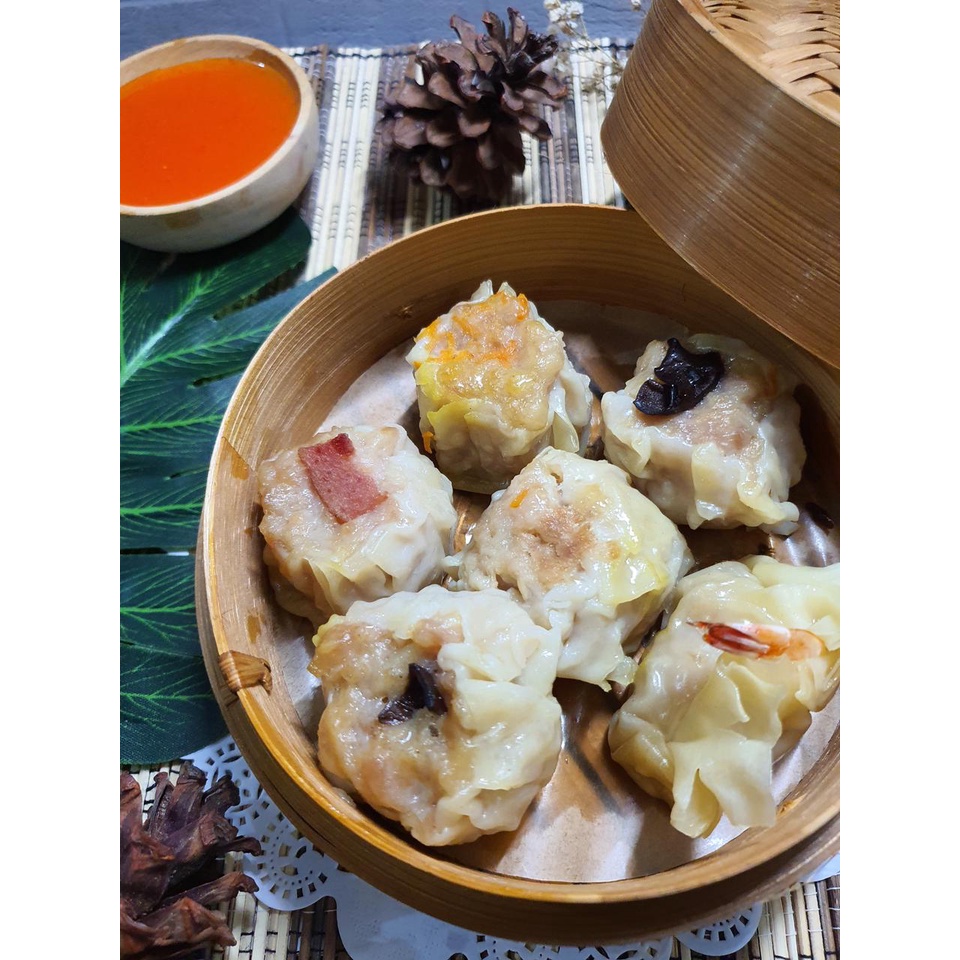 

Makanan Beku, Frozen Dimsum: Siomay Ayam Original Isi 10 Jamur, Tuna, Ham, Crab, Udang, Wortel