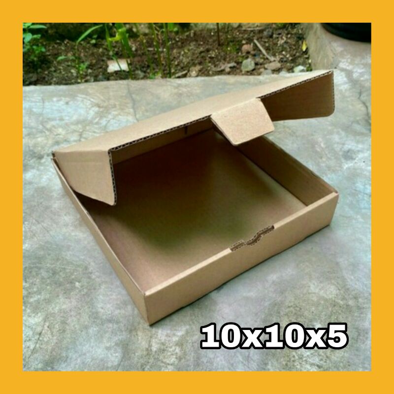 

BOX DUS KARDUS DIE CUT PACKAGING 10x10x5