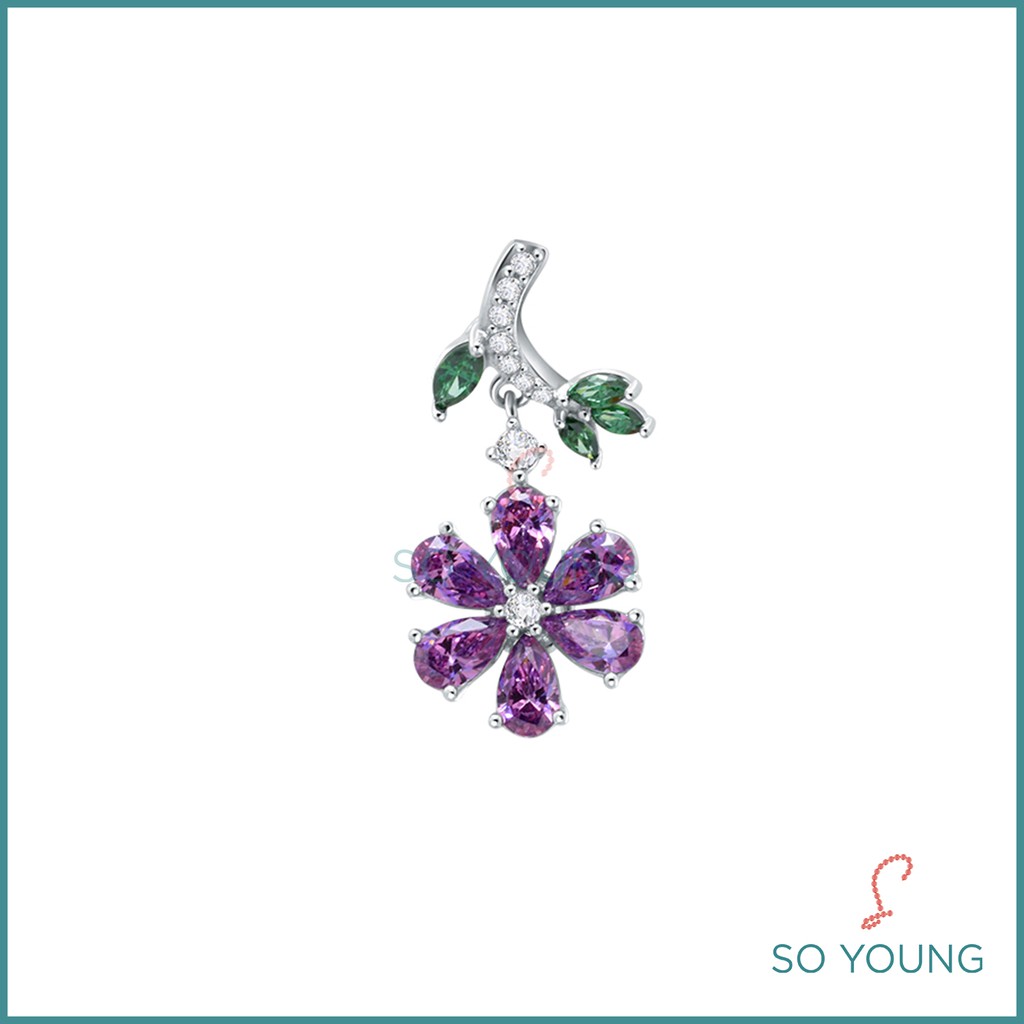 Liontin Sandra Dewi Gold Flower Garden Kadar 18K