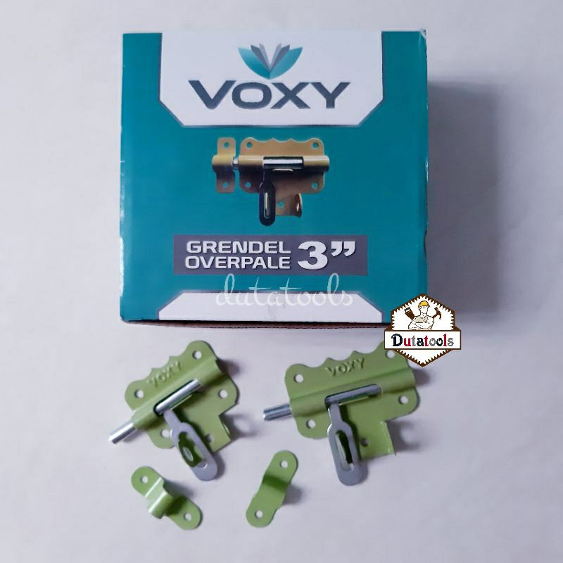 Grendel overpall tebal VOXY HIJAU/grendel gudang/grendel gembok/grendel gtk