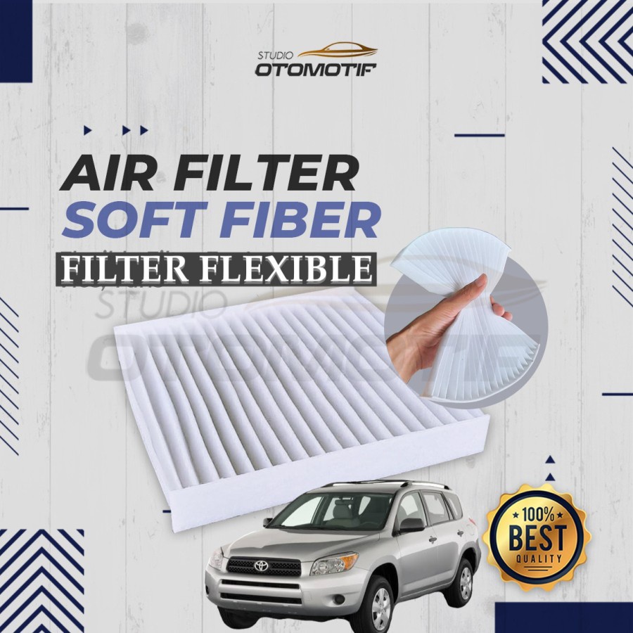 FILTER AC TOYOTA RAV4 2000-2005 SERAT FIBER FLEXIBLE FILTER CABIN